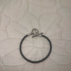 Pandora black charm bracelet